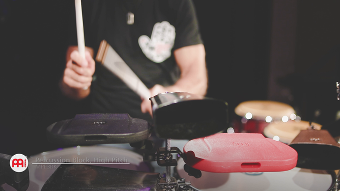 Percussion Block Low Pitch, Red video