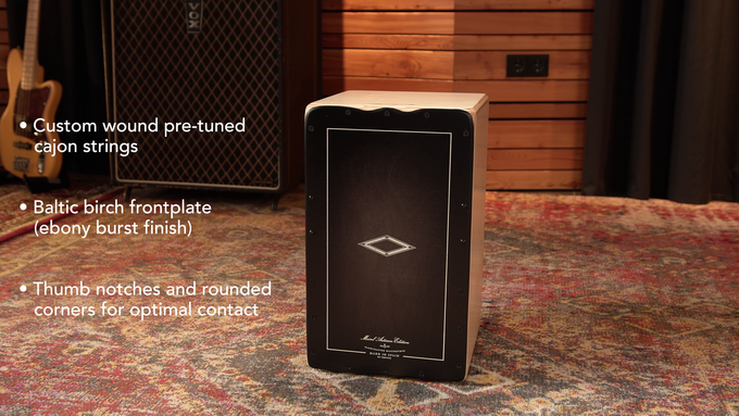 String Cajon Soleá Line, Ebony Burst video