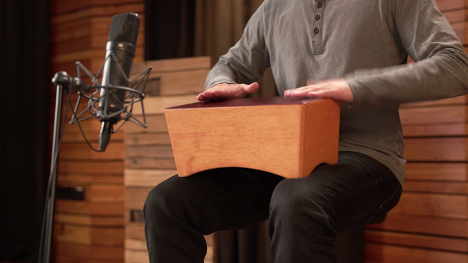 Bongo Cajon, Super Natural video