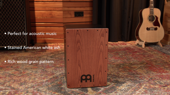 String Cajon, American White Ash video