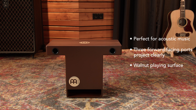 Turbo Slaptop Cajon (Patented), Walnut video