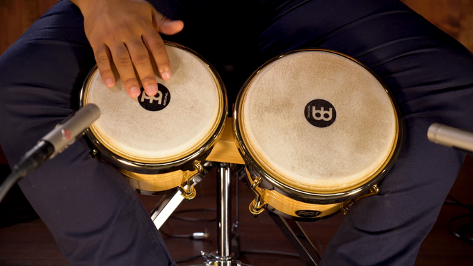 Wood Bongo, Natural, Gold Hardware video