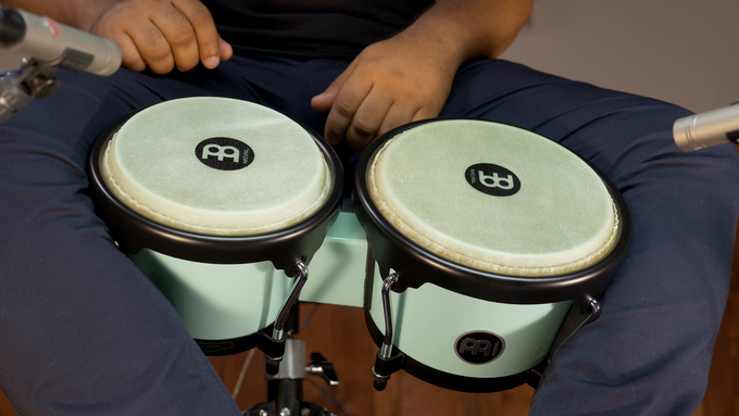 Molded ABS Bongo, Seafoam Green video