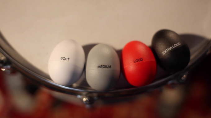 Egg Shaker Assortment, Soft, Loud, Medium, Extra Loud video