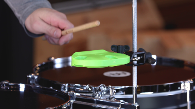 Percussion Block High Pitch, Neon Green video