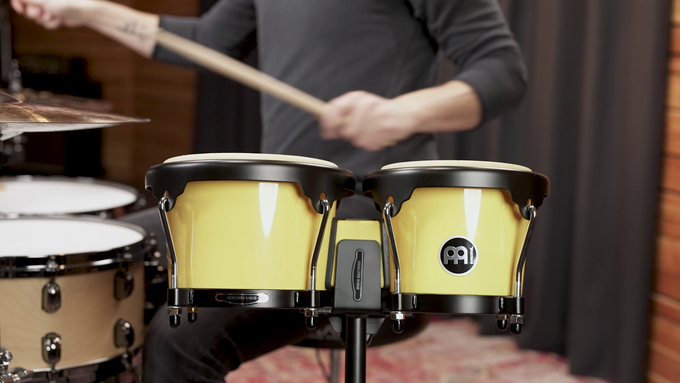 Molded ABS Bongo, Illuminating Yellow video