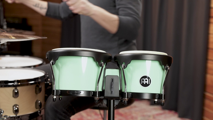 Molded ABS Bongo, Seafoam Green video