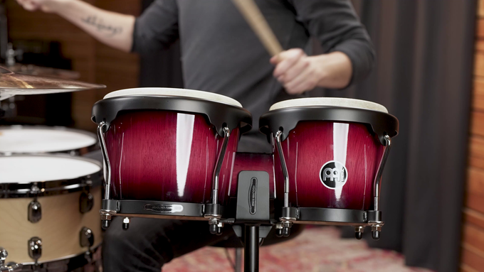 Wood Bongo, Wine Red Burst video
