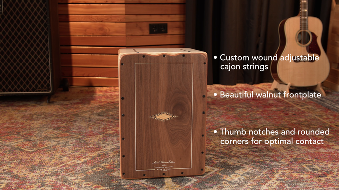 String Cajon Cantina Line, Walnut video