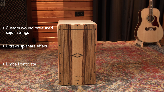 String Cajon Tango Line, Limba video