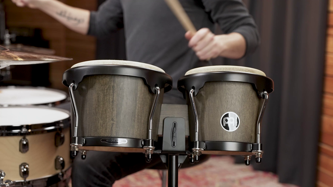 Wood Bongo, Vintage Wine Barrel video