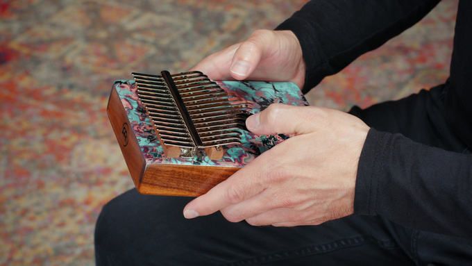 Sound Hole Designer Kalimba, Coral Reef video