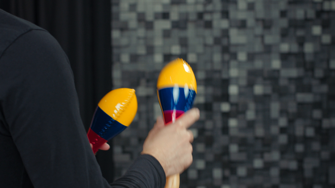 Rawhide Maracas, Traditional, Colombia video